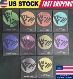 USA STOCK ONE PIECE Game DON Card Storage X Don Straw Hat Pirates 10 Chinese set - Image 1