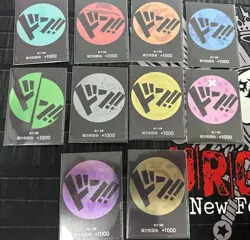 USA STOCK ONE PIECE Game DON Card Storage X Don Straw Hat Pirates 10 Chinese set - Image 3