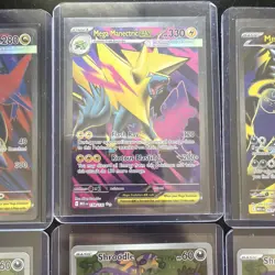 Pokemon Mega Evolution Lot 8 Cards Mega Absol Latias Manectric ex Shroodle IR NM - Image 3