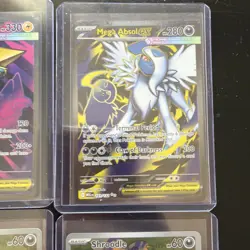 Pokemon Mega Evolution Lot 8 Cards Mega Absol Latias Manectric ex Shroodle IR NM - Image 4