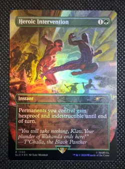 Heroic Intervention (Rainbow Foil) Secret Lair Drop Foil - Image 1