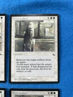 X4 MTG Dust to Dust *The Dark* White Pack Fresh NM+ Magic The Gathering Common - Image 3