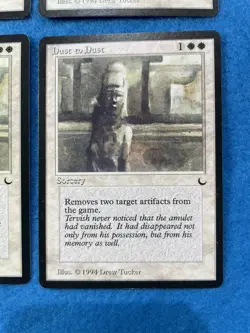 X4 MTG Dust to Dust *The Dark* White Pack Fresh NM+ Magic The Gathering Common - Image 5