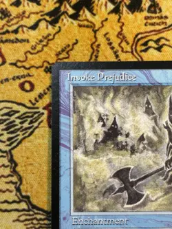 MTG Magic the Gathering Invoke "Prejudice" Legends LP Light Play English - Image 2