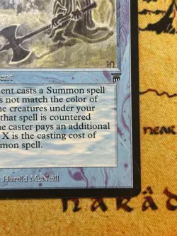 MTG Magic the Gathering Invoke "Prejudice" Legends LP Light Play English - Image 4
