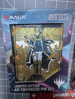 Magic The Gathering PINFINITY LE AR Enhanced Pin Set Lot Of 3 New Urza Mishra - Image 4