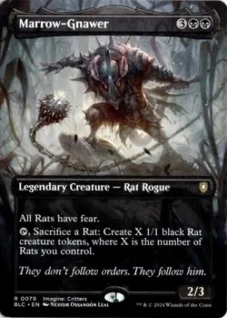 Marrow-Gnawer (Borderless) 79 Magic: The Gathering Commander: Bloomburrow NM - Image 1