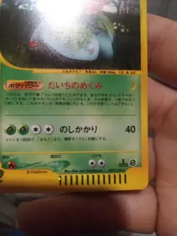 Venusaur 097/128 E Series 1st Edition Holo Rare Swirl Jap Pokemon Card 2001. NM - Image 4