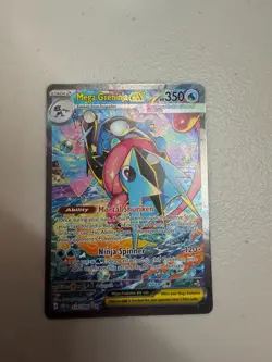 Pack Fresh Pokemon TCG Mega Greninja 116/086 SIR Chaos Rising English - Image 2