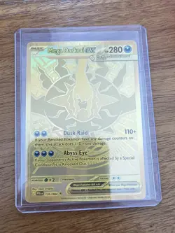 Mega Darkrai EX Gold Full Art Holo 120/084 PBL English Pokemon TCG - Pack Fresh - Image 2