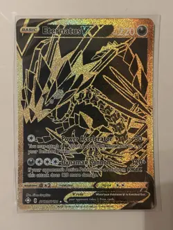 Pokemon TCG Eternatus V SV121/SV122 Shining Fates Shiny Vault FA Holo English - Image 1