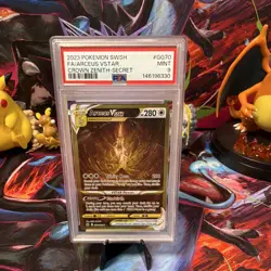 Pokemon Co Arceus VSTAR GG70/GG70 Crown Zenith Galarian Gallery Holo EN PSA 9 - Image 1