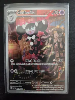 Pokemon Gothorita 213/193 Illustration Rare Paldea Evolved Pokemon Holo NM - Image 1