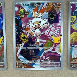 Pokemon TCG First Partner Illustration Collection Series 2 Gen 8 Galar Starters - Image 3