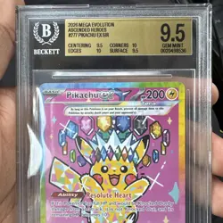 2026 Pokemon Pikachu ex 277/217 SIR Ascended Heroes BGS 9.5 Gem Mint - Image 2