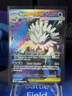 Mega Abomasnow ex Pokemon TCG - 157/132 - Mega Evolution - Full Art Card - Image 3