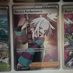 Pokemon TCG 6 Card Lot Mega Floette SIR & UR Roxie’s Performance SIR & UR - Image 5