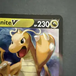 Pokemon Go Dragonite V Ultra Rare Card 49/78 - Image 3