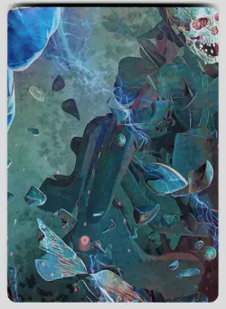 Thanos, the Mad Titan Art Card (/9) S Art Series: Marvel Super Heroes 6 NM - Image 1