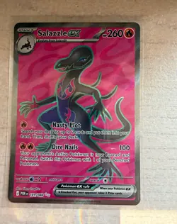 Nintendo Salazzle EX 260 HP Holo 101/088 Pokemon TCG Card Perfect order - Image 1