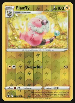 SWSH06: Chilling Reign Flaaffy #048/198 Reverse Holo Pokemon Card - Image 1