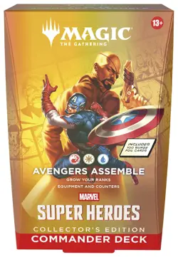 Marvel Heroes Collector Commander Avengers Assemble FACTORY SEALED ENGLISH MTG - Image 1