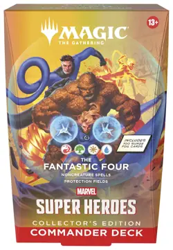 Marvel Heroes Collector Commander Fantastic Four FACTORY SEALED ENGLISH MAGIC - Image 1