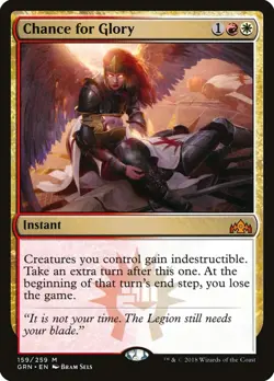MTG Chance for Glory - 159 / English / Lightly Played - Image 1