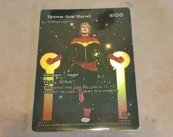 Heaven-Sent Marvel - Archangel of Thune Borderless FOIL MSH MTG MINT 🔥🔥🔥 - Image 1