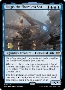 MTG Foil - Eluge, the Shoreless Sea - 49 / NM / English - Image 1
