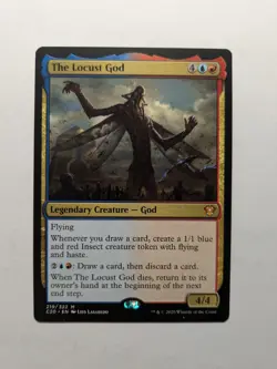 The Locust God # 219 The List - Commander 2020 Magic the Gathering MtG - Image 1
