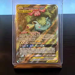 Pokemon Venusaur and Snivy GX SM229 Tag Team Promo🔥 - Image 1