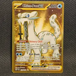 Chien-Pao ex 274/193 | Paldea Evolved | Hyper Rare | Secret Rare | Pokemon TCG - Image 1