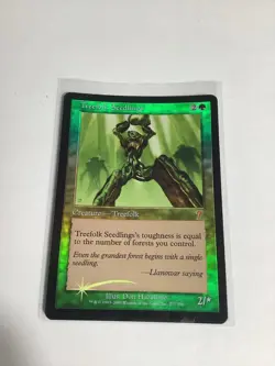 MTG Magic the Gathering Treefolk Seedlings FOIL Uncommon 7th Edition #277 M/NM - Image 1