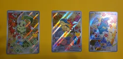 Pokemon TCG First Partner Illustration Collection Series 2 Johto Gen 2 Set - Image 1