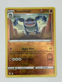 Seismitoad 090/203 Rare Evolving Skies Pokemon Reverse Holo Near Mint - Image 1