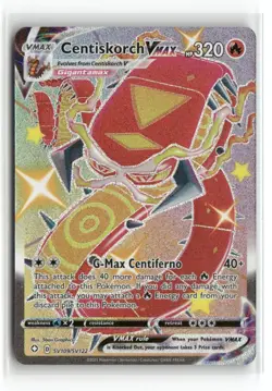 Shining Fates Shiny Vault SV109 Centiskorch VMAX Holo Holo VMAX Rare - Image 1