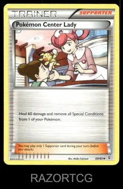 POKEMON CENTER LADY 68/83 UC GENERATIONS POKEMON LP - Image 2