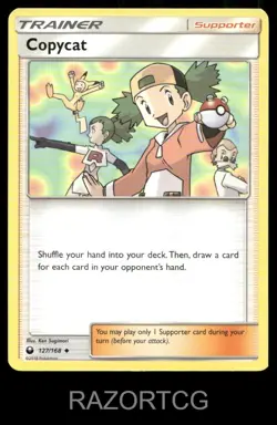 COPYCAT 127/168 UC CELESTIAL STORM POKEMON NM/M - Image 1