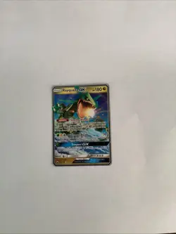 Pokemon TCG Rayquaza GX Celestial Storm Ultra Rare 2018 World Championship NM - Image 2