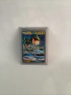 Pokemon TCG Rayquaza GX Celestial Storm Ultra Rare 2018 World Championship NM - Image 4