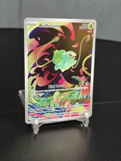 Bulbasaur 133/132 STAMPED - Pokemon TCG Mega Evolutions Promo Topper - NM - Image 1
