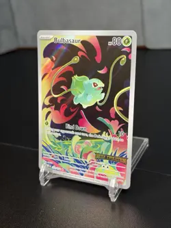Bulbasaur 133/132 STAMPED - Pokemon TCG Mega Evolutions Promo Topper - NM - Image 2