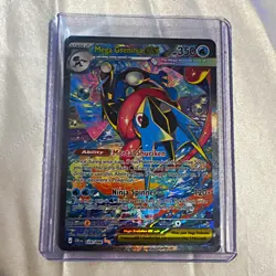 Mega Greninja EX 116/086 Breakpoint Full Art Holo Ultra Rare English - Image 1