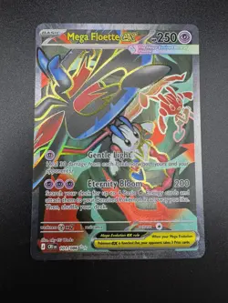 Pokemon TCG Mega Floette EX 101/086 Chaos Rising Holo English - Image 1