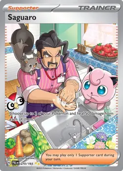 Pokemon TCG Saguaro Scarlet & Violet - Paldea Evolved 270/193 Holo Special... - Image 1
