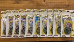Pokemon TCG Astral Radiance Single Checklane Blister Lot Of x10 - Image 1