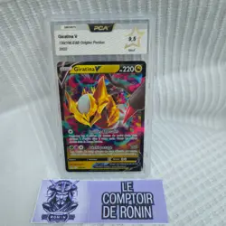 Carte Pokemon : Giratina V 130/196 Origine Perdue EB11 FR PCA 9.5 - Image 1