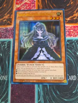 Yu-Gi-Oh! Ghost Belle & Haunted Mansion RA01-EN011 Ultra Rare 1st Edition NM - Image 1