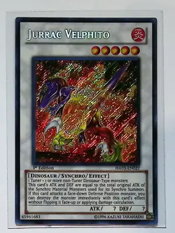 LP Jurrac Velphito - HA03-EN027 - Secret Rare - 1st Edition - Yugioh - Image 1